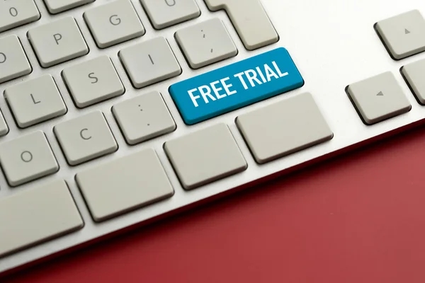 free trial button